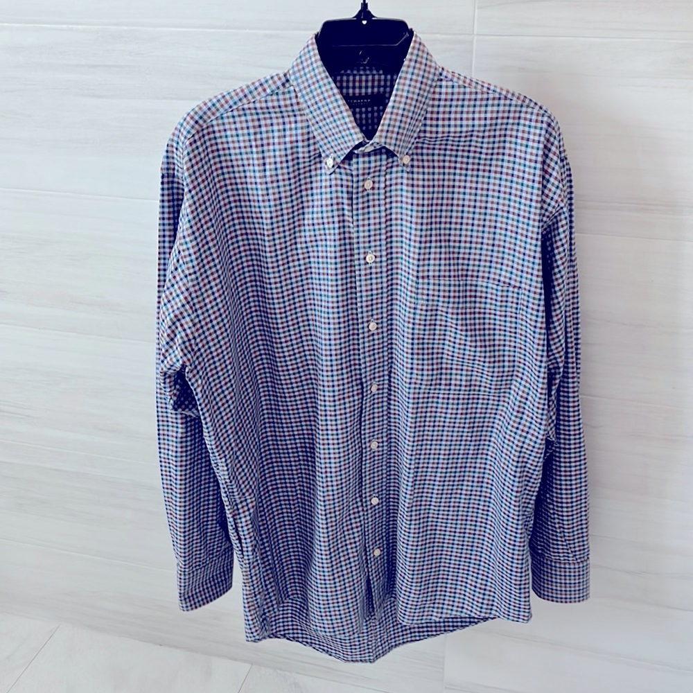 Mens BURBERRY LONDON Long Sleeve Button Down Shirt Size Medium
